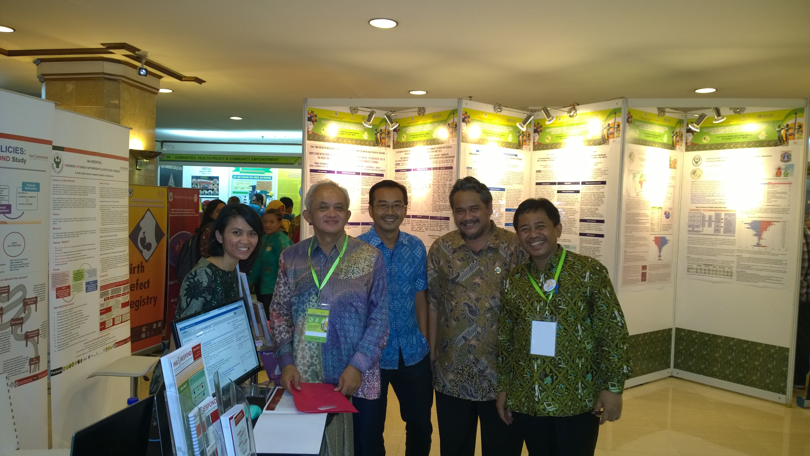 The 2nd Health Research and Development Symposium in Asia Pacific Region (Nov 2014)