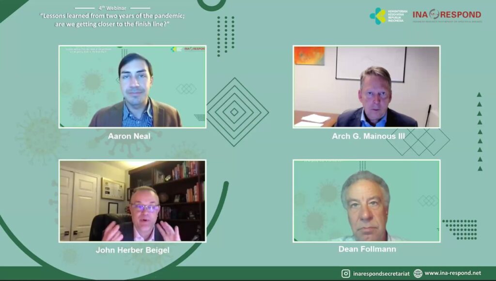 The 4th Webinar: “Lessons learned from two years of the pandemic; are ...